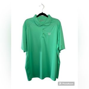 Nike Golf green short sleeve golf polo shirt. MGCC. XXL